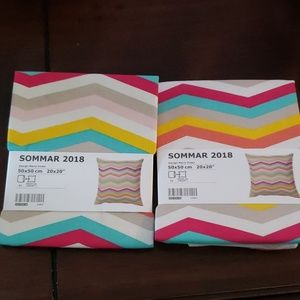 Ikea Pillow covers & Napkin party set